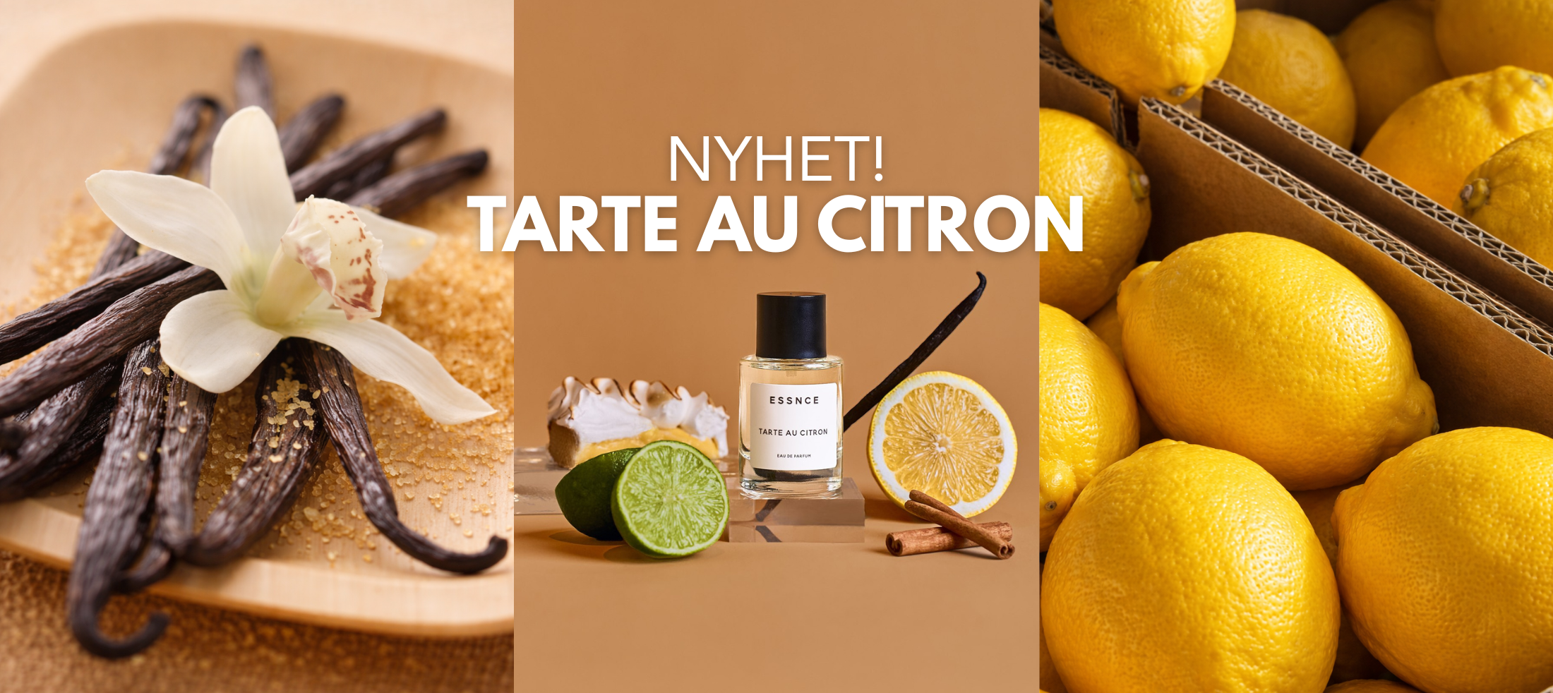 Nyhet: Tarte Au Citron - Vår nya citron- och vaniljparfym