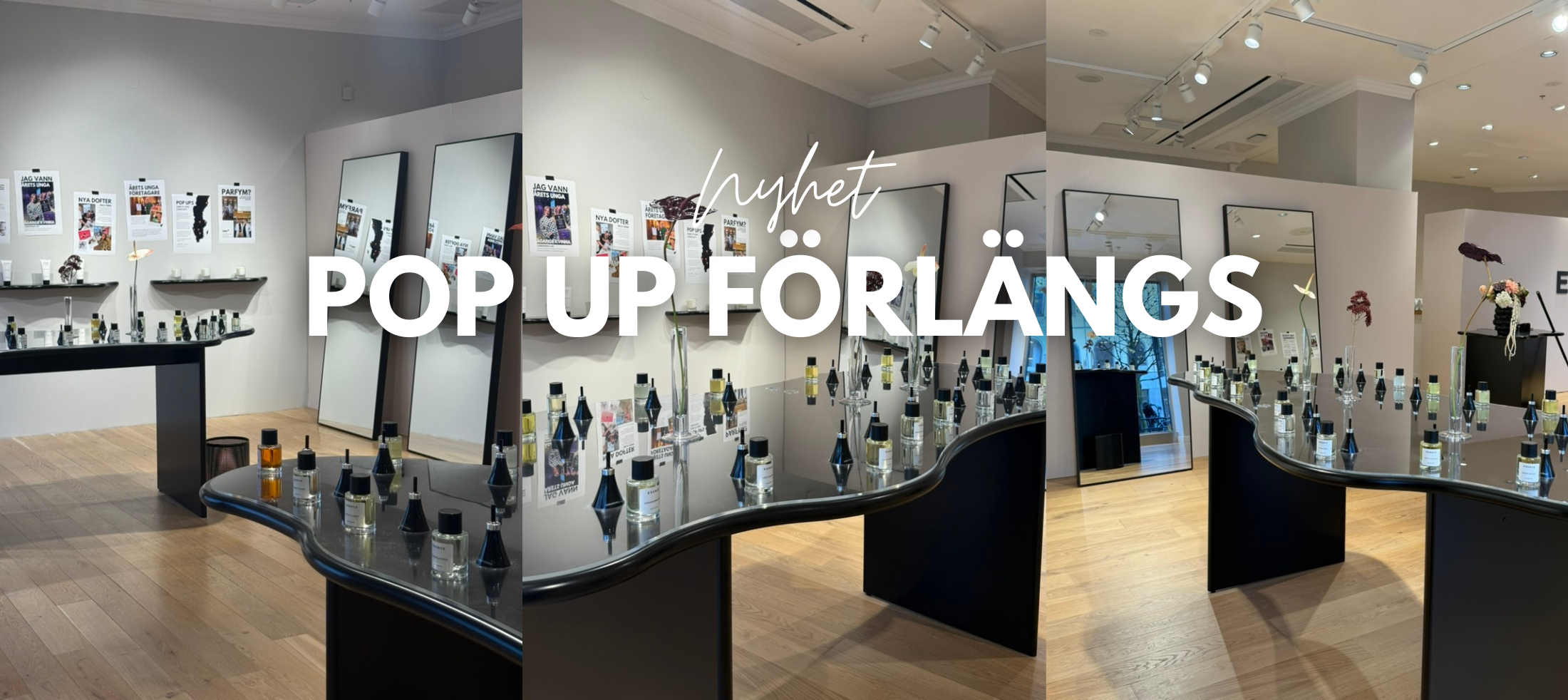 ESSNCE pop up i Göteborg förlängs