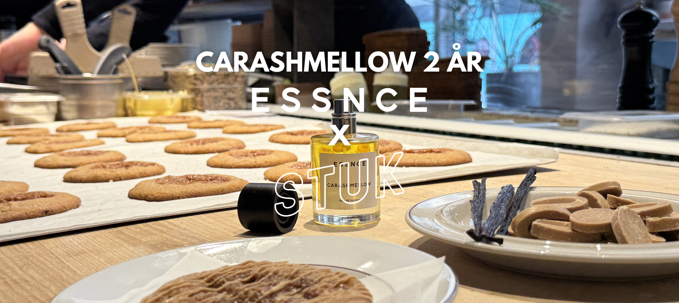 Carashmellow fyller 2 år – ESSNCE x STUK